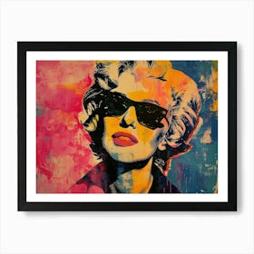 Contemporary Artwork Inspired By Andy Warhol 6 Art Print