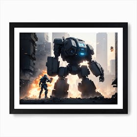 Giatobot Art Print