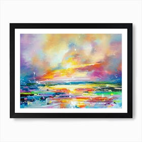 Sea Sunset Art Print