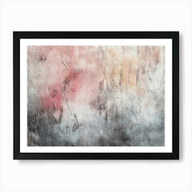 3d Abstract Painting Grunge Art Print