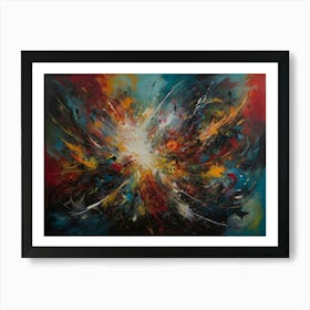 Explosion Art Print