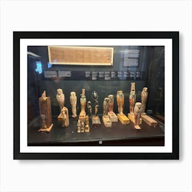 Egyptian Artifacts Art Print