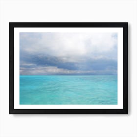 Ocean Blue Art Print