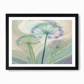 Dandelions 10 Art Print