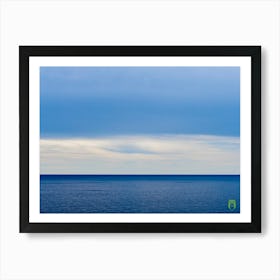 Blue Sky Over The Ocean 20220908287pub Art Print