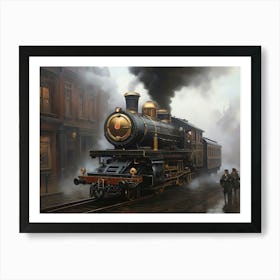 Steam Train 2 Art Print