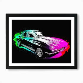 Chevrolet Corvette C2 1 Art Print