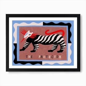 The Tigres In Brown Art Print