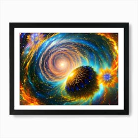 Spiral Galaxy 7 Art Print