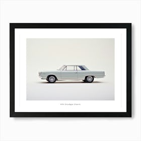 Toy Car 68 Dodge Dart White Poster Art Print