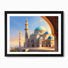 Islamic Mosque 13 Art Print