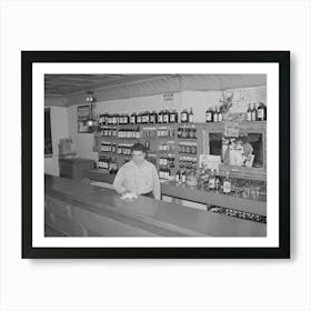 Barkeeper, Penasco, New Mexico By Russell Lee Art Print