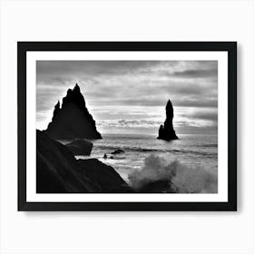 Reynisfjara Beach Art Print