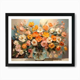 Flowers In A Vase 7 Art Print