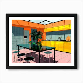 Kitchen - Painting Art Print