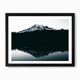 Rainier Reflections Art Print