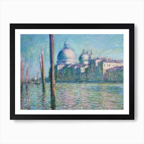 Le Grand Canal, Claude Monet Art Print