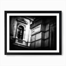 Whitehall London Art Print