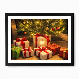 Christmas Gifts 2 Art Print