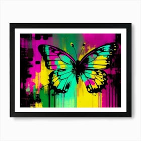 Colorful Butterfly 60 Art Print