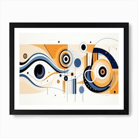 Abstract Eye Art Print