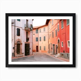 Colorful Streets Of Italy Art Print