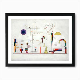 Wassily Kandinsky Abstract Painting 2 Art Print