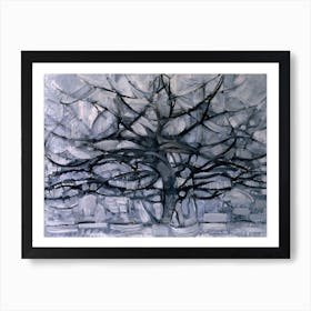 Gray Tree, Piet Mondrian Art Print