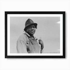 Cotton Worker, New Madrid County, Missouri By Russell Lee Art Print