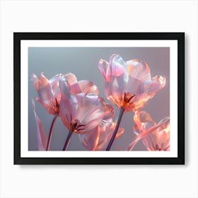 Tulips artwork 005 Art Print