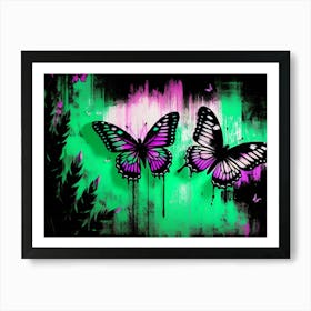 Two Butterflies 4 Art Print