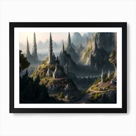 Fantasy Painting Art Print