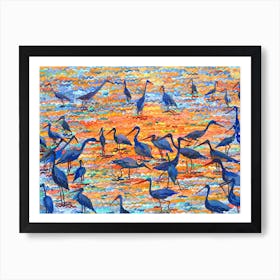 Tuzly Estuaries National Park Art Print