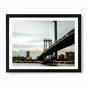 Bridge to New York Art Print