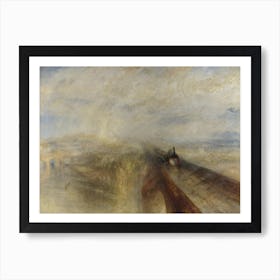 Rain, Steam And Speed, Jmw Turner Art Print