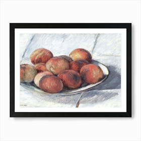 Peaches By Claude Monet 1 Art Print