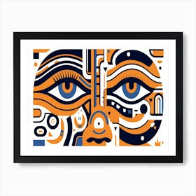 Eye Of The Tiger 9 Art Print