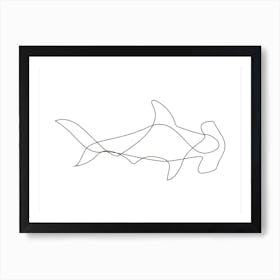 Hammerhead Art Print