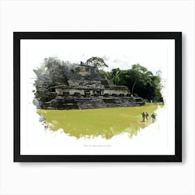 Altun Ha, Belize District, Belize Art Print