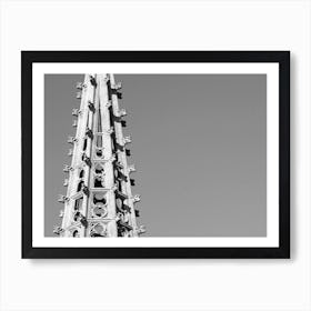 Basilica of the Sagrada Familia Spire - Barcelona Spain Art Print