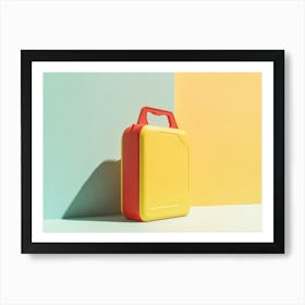 Yellow Lunch Box Art Print