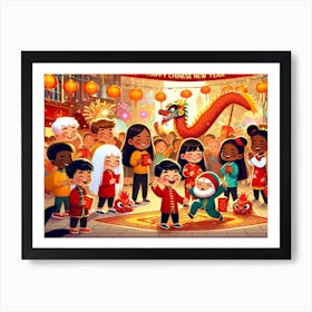 Happy Chinese New Year 1 Art Print