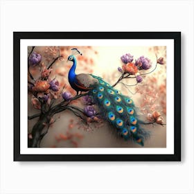 Peacock 7 Art Print