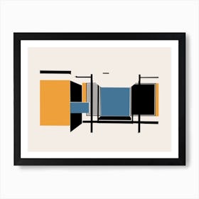 Abstract Architecture 1 Art Print
