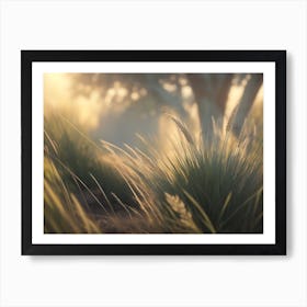 Whispering Grasses In The Gentle Breeze Art Print