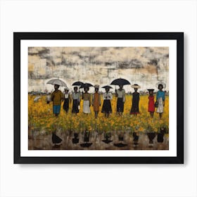 When It Rains Art Print