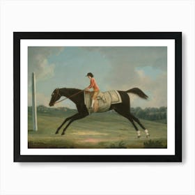 Horse Rider, Vintage Horse Art Print