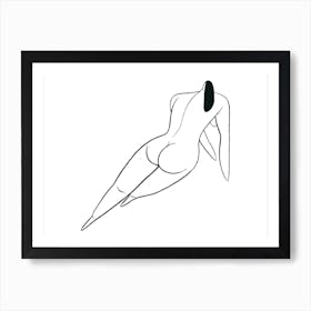 Reclining Nude Art Print