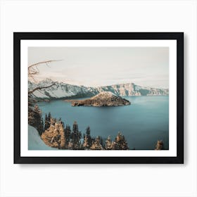 Crater Lake Oregon Art Print