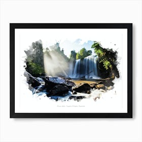 Phnom Kulen, Temples Of Angkor, Cambodia Art Print